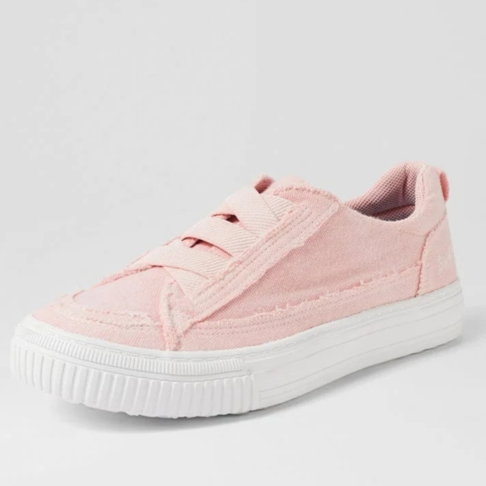 Blowfish Malibu Marley Peach Cream Washed Slip On Sneakers